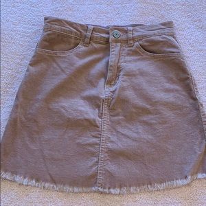 BRANDY MELVILLE Juliette Corduroy Mini Skirt